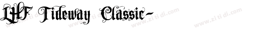LHF Tideway Classic字体转换